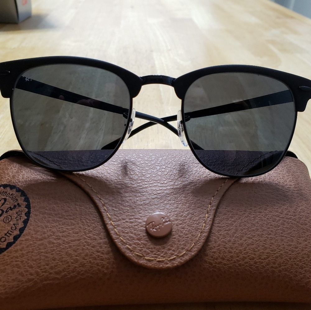 Men Ray Ban Clubmaster Sunglasses
